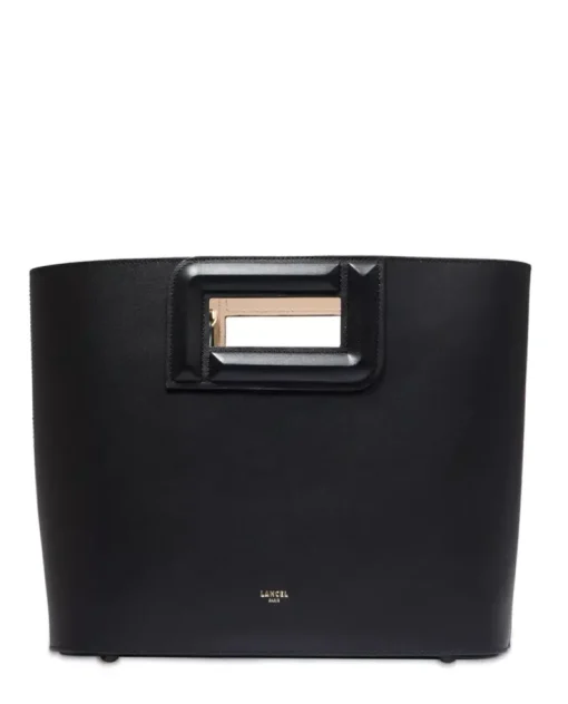 Czarna torebka typu shopper
