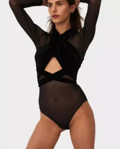 Czarne body Flawless