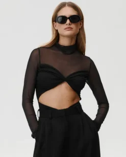 Czarne body Ivy