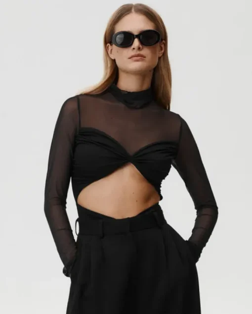 Czarne body Ivy