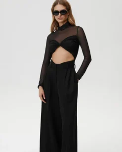 Czarne body Ivy
