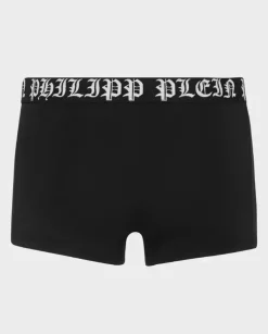 Czarne bokserki Skull&Bonnes