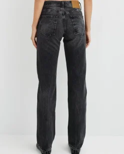 Czarne jeansy Cleo Relaxed Fit