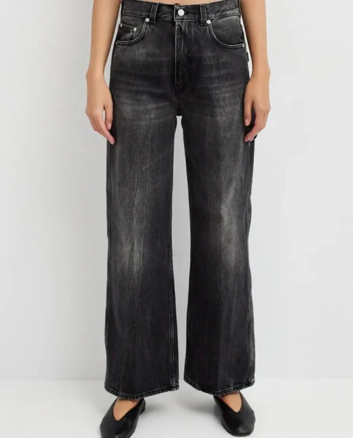 Czarne jeansy Korea Asian Fit