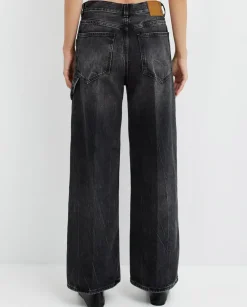 Czarne jeansy Korea Asian Fit