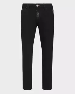 Czarne jeansy Skinny Fit