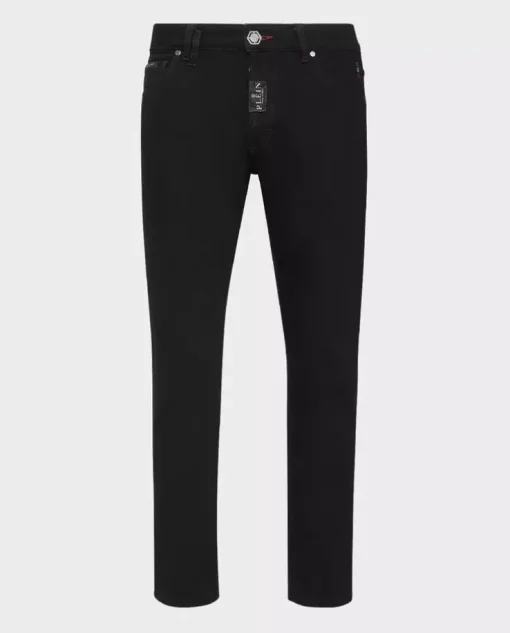 Czarne jeansy Skinny Fit