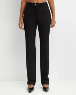 Czarne jeansy Slim Fit