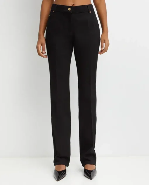 Czarne jeansy Slim Fit