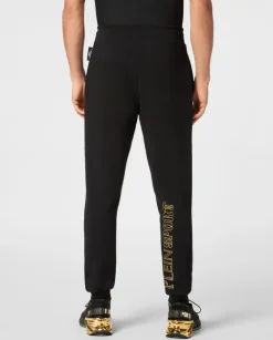 Czarne joggersy sportowe