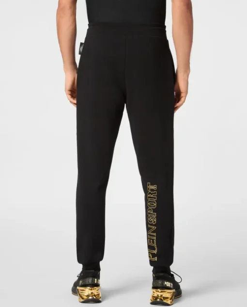 Czarne joggersy sportowe