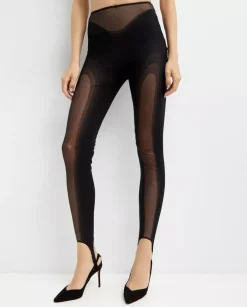 Czarne legginsy