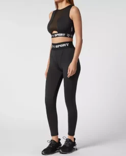 Czarne legginsy Push-Up