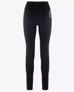 Czarne legginsy seamless