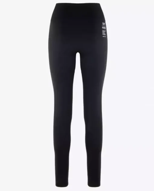 Czarne legginsy seamless