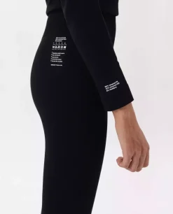 Czarne legginsy seamless