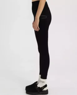 Czarne legginsy seamless