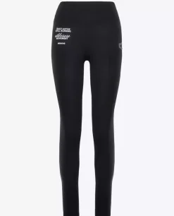 Czarne legginsy seamless