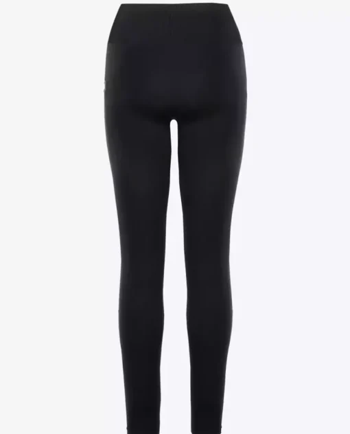 Czarne legginsy seamless