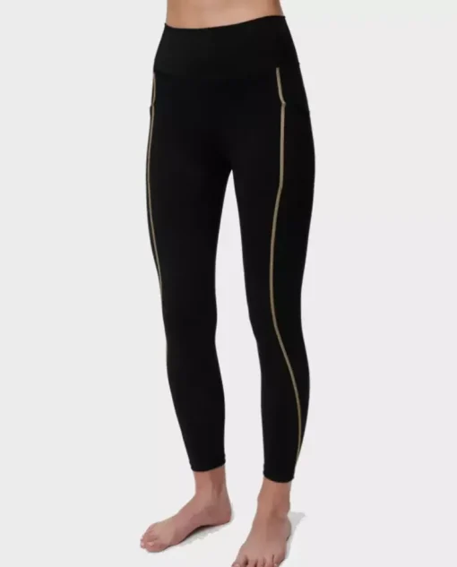 Czarne legginsy Upbeat