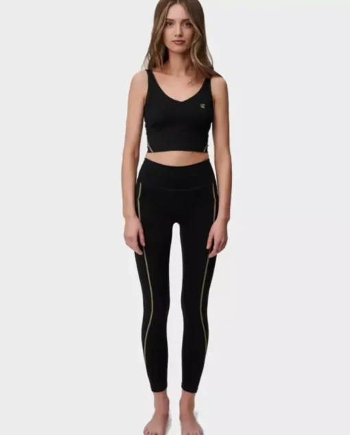 Czarne legginsy Upbeat