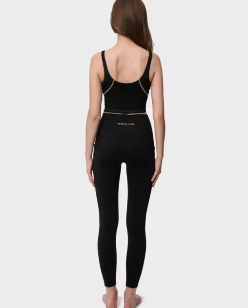 Czarne legginsy Upbeat