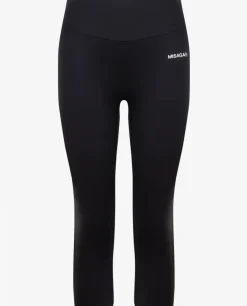 Czarne legginsy z logo Raven