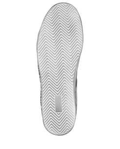 Czarne skórzane sneakersy z monogramem
