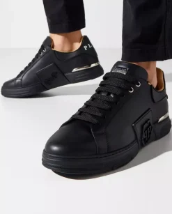 Czarne sneakersy Hexagon