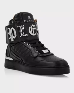 Czarne sneakersy Hi-Top Gothic