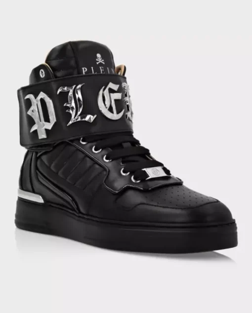 Czarne sneakersy Hi-Top Gothic