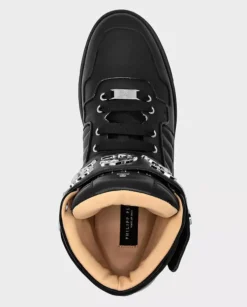 Czarne sneakersy Hi-Top Gothic