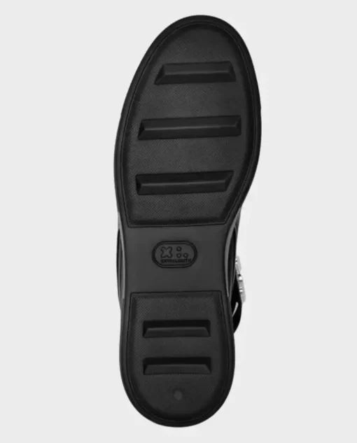 Czarne sneakersy Hi-Top Gothic