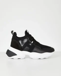Czarne sneakersy Interaction