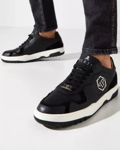 Czarne sneakersy Lo-Top Hexagon
