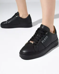 Czarne sneakersy Lo-Top z logo