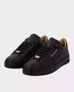 Czarne sneakersy Lo-Top z logo
