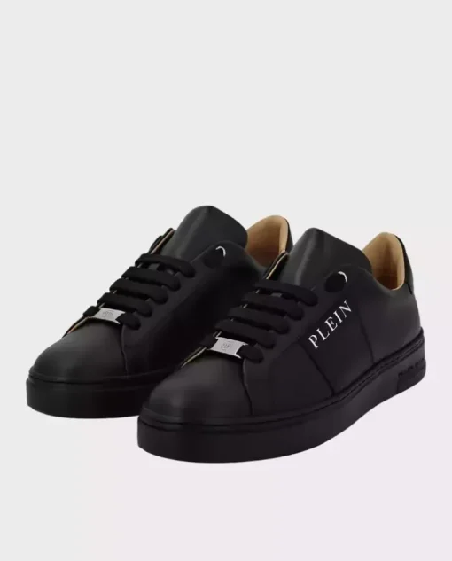 Czarne sneakersy Lo-Top z logo