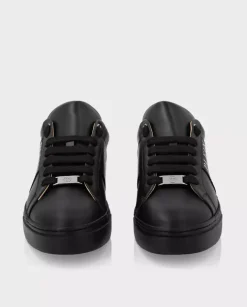 Czarne sneakersy Lo-Top z logo