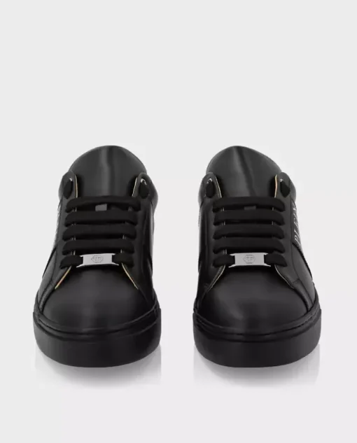 Czarne sneakersy Lo-Top z logo