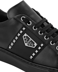 Czarne sneakersy Lo-Top z logo