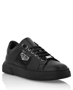 Czarne sneakersy Lo-Top z logo