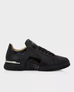 Czarne sneakersy Lo-Top z logo