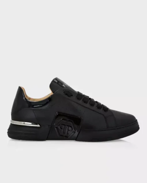 Czarne sneakersy Lo-Top z logo