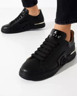 Czarne sneakersy Lo-Top z logo