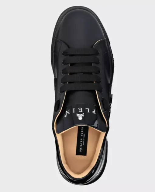 Czarne sneakersy Lo-Top z logo
