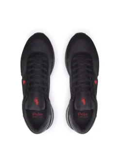 Czarne sneakersy Train 89 z logo