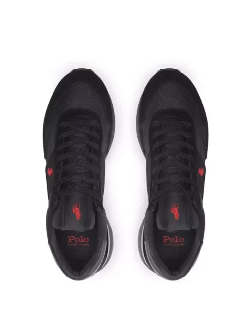 Czarne sneakersy Train 89 z logo