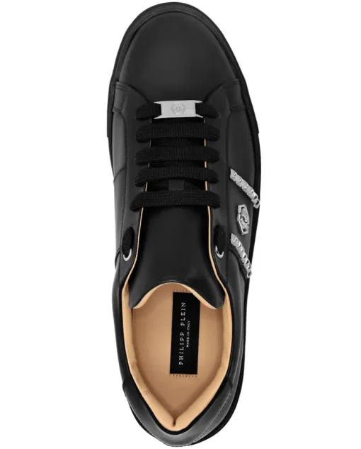 Czarne sneakersy z ćwiekami