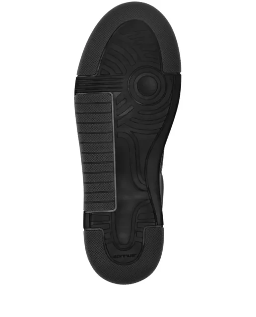 Czarne sneakersy ze skóry